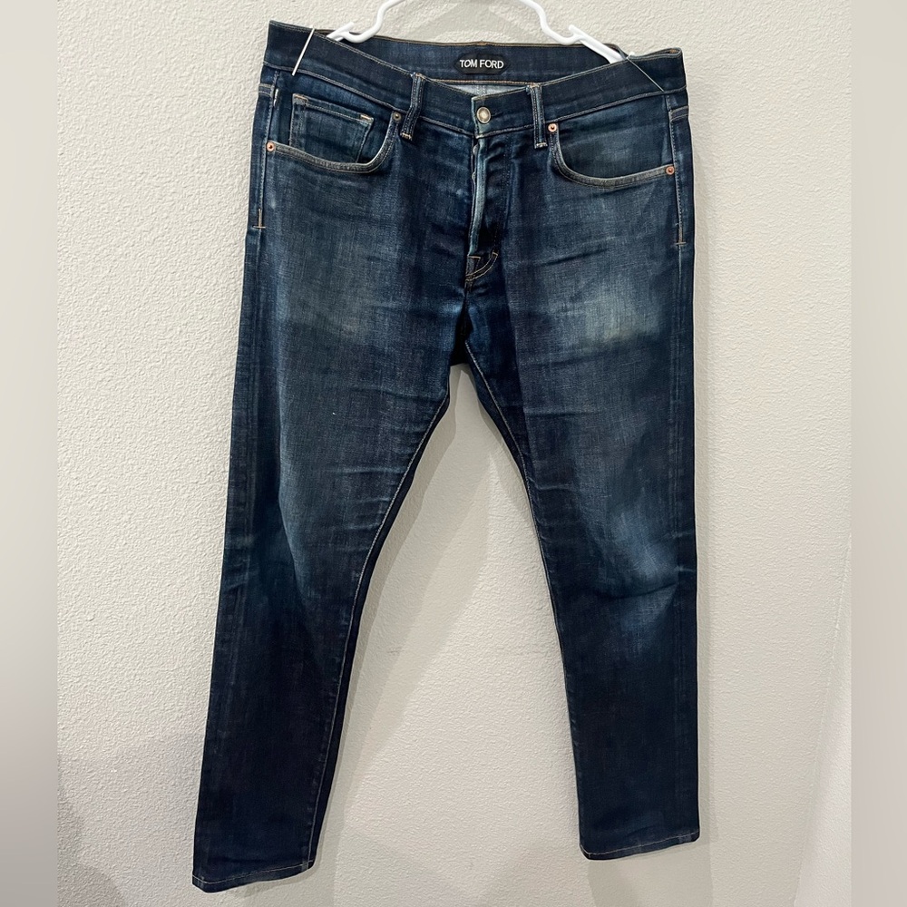 Tom Ford Men's Indigo Slim Jeans